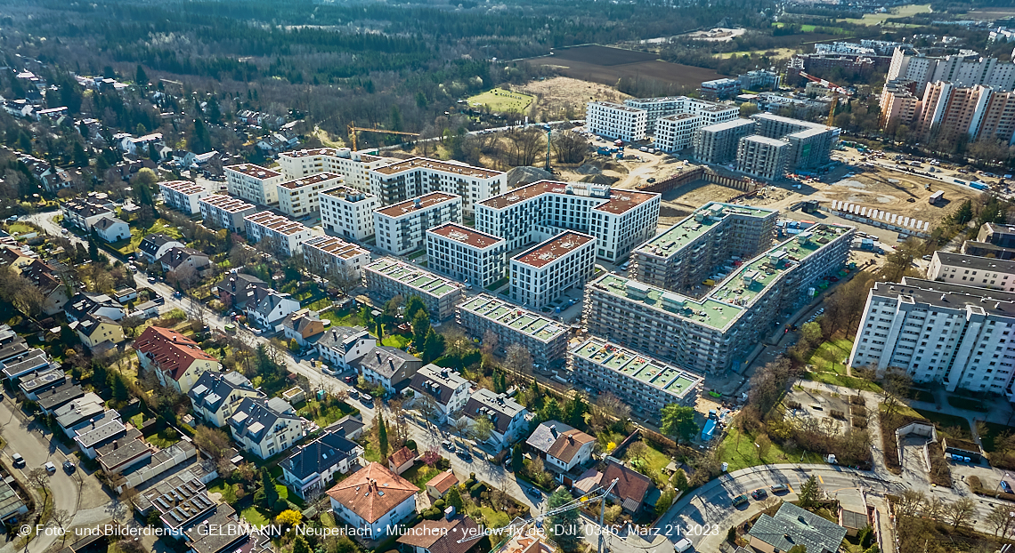 22.03.2023 - Baustele und Wohnanlage Alexisquartier 22.03.2023 - Baustele und Wohnanlage Alexisquartier